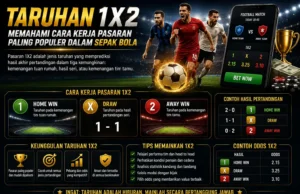 Taruhan 1X2, Memahami Cara Kerja Pasaran Paling Populer dalam Sepak Bola Taruhan 1X2