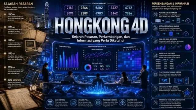 Hongkong 4D, Sejarah Pasaran, Perkembangan, dan Informasi yang Perlu Diketahui Hongkong 4D